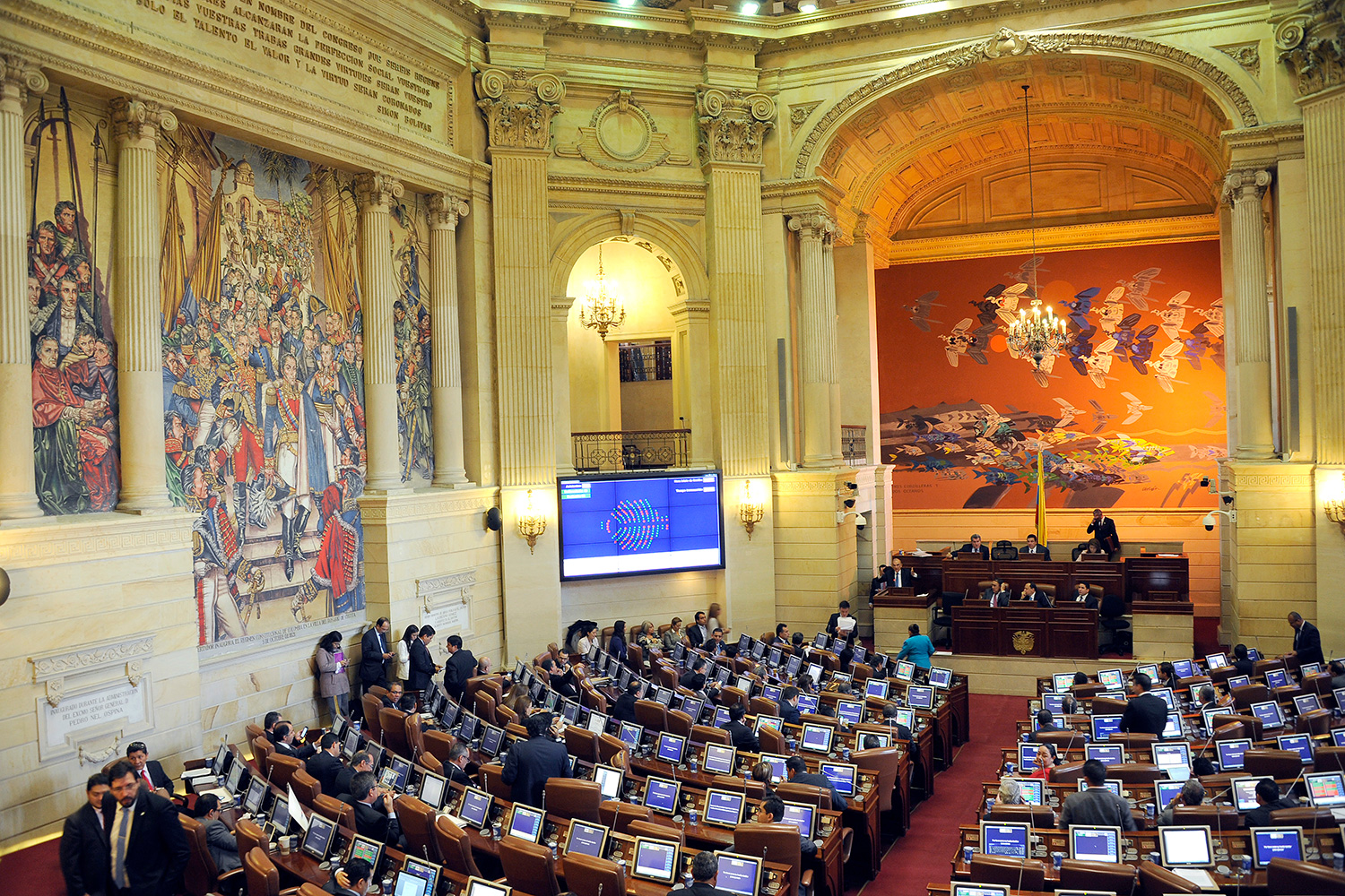 El Congreso de Colombia también aprueba el acuerdo de paz con las FARC