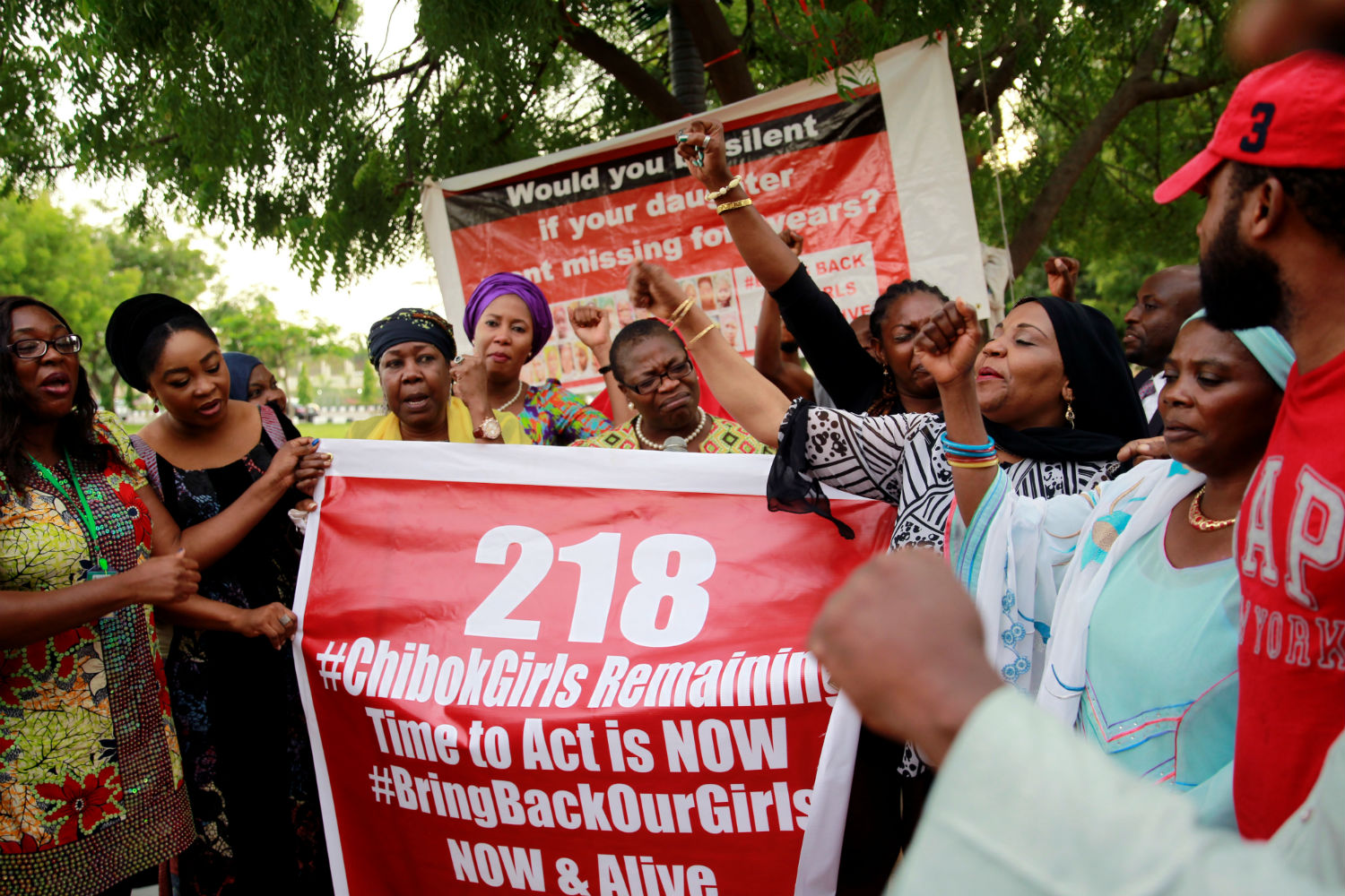 Las escolares secuestradas por Boko Haram en 2014, utilizadas como escudo humano