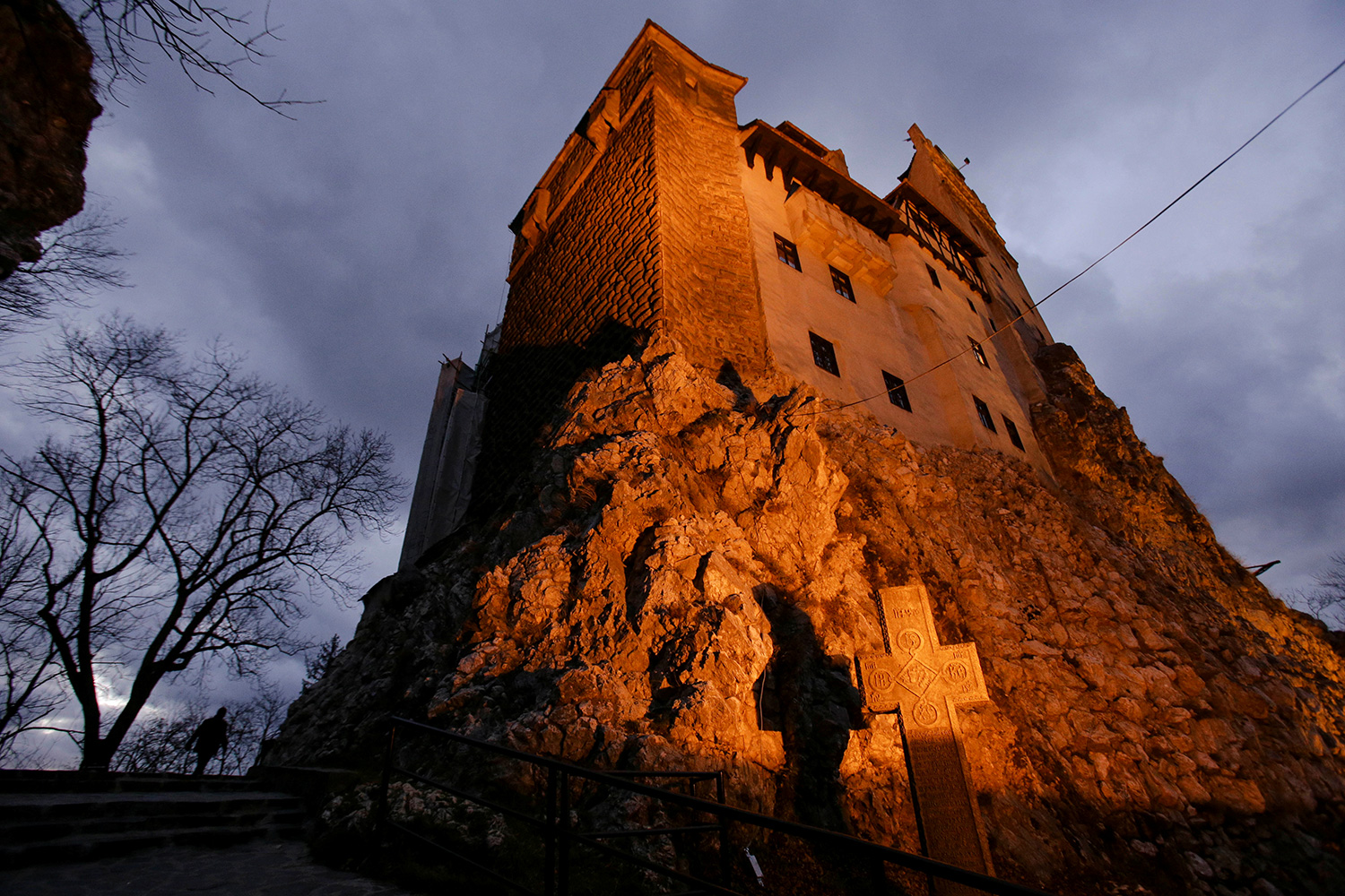 El auténtico castillo de Drácula. ( Foto: Inquam Photos / Octav Ganea vía Reuters).