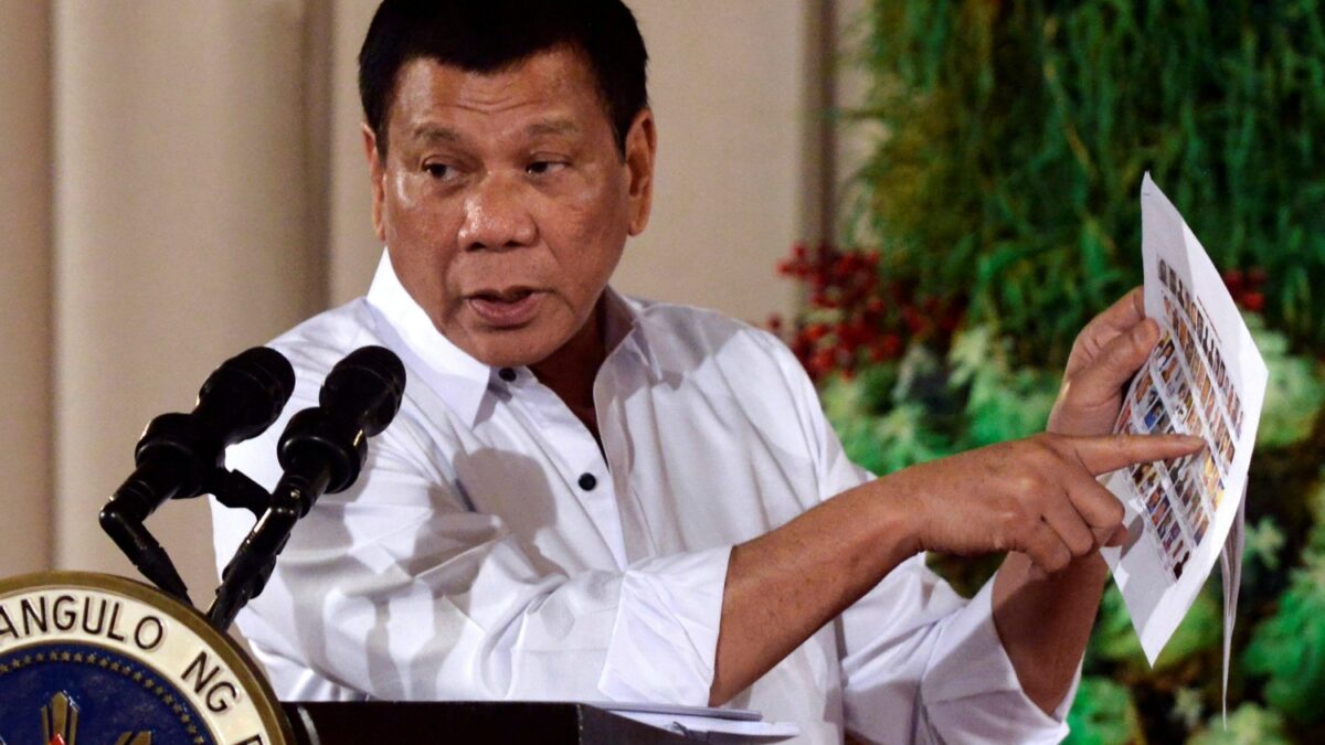 Duterte propone ahora una cuota de ejecuciones diarias