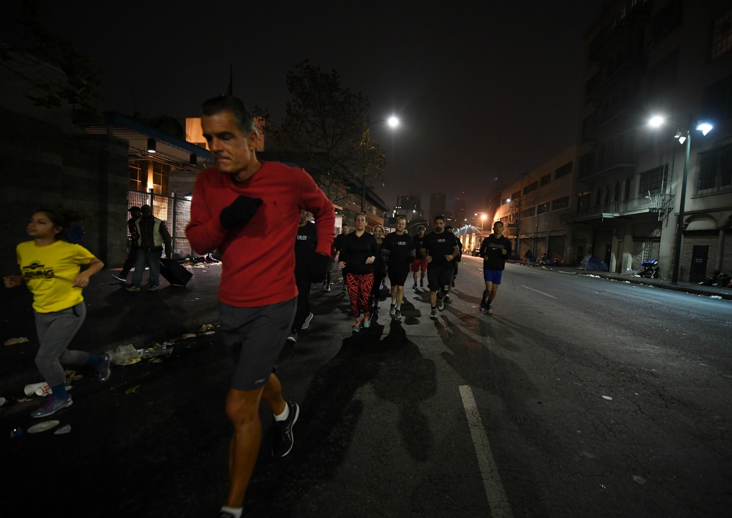 Indigentes de Los Ángeles se refugian en el ‘running’ para salir de las calles