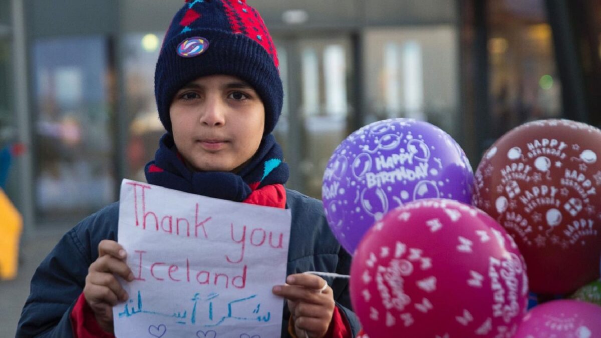Islandia celebrará una fiesta de Nochevieja con casi 1.000 refugiados