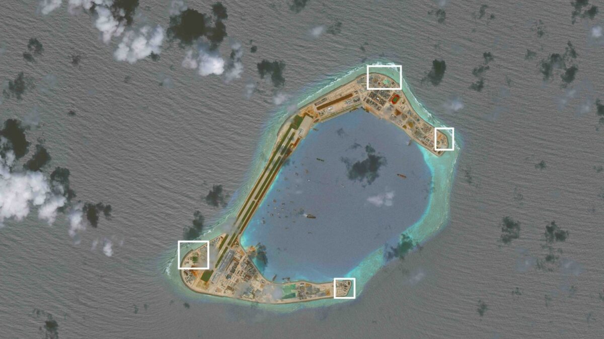 Pekín instala un fortín militar en las islas disputadas del mar del sur de China