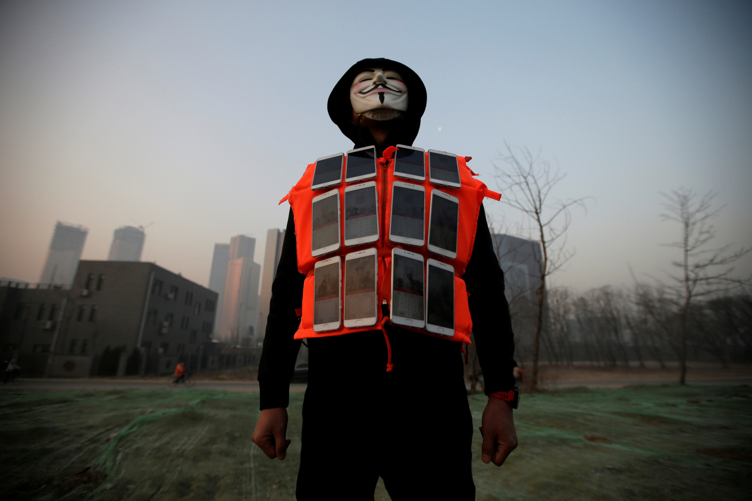 La preocupante niebla contaminante que cubre todo Pekín