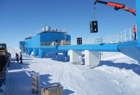 Una grieta gigante obliga a cerrar la estación antártica Halley