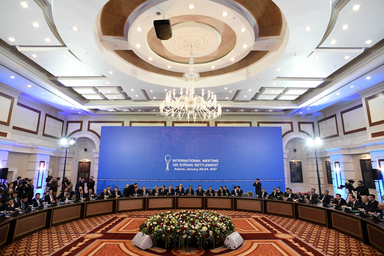 Comienzan en la capital kazaja las negociaciones para la paz en Siria