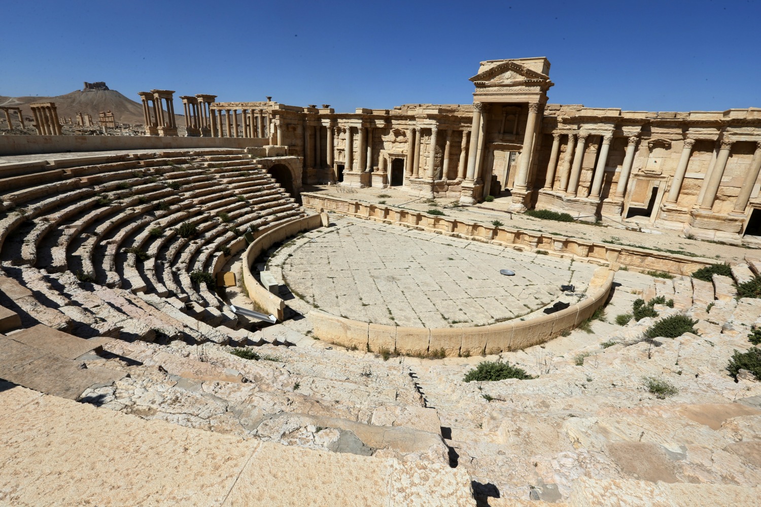 El Daesh destruye nuevos tesoros arqueológicos en la ciudad siria de Palmira