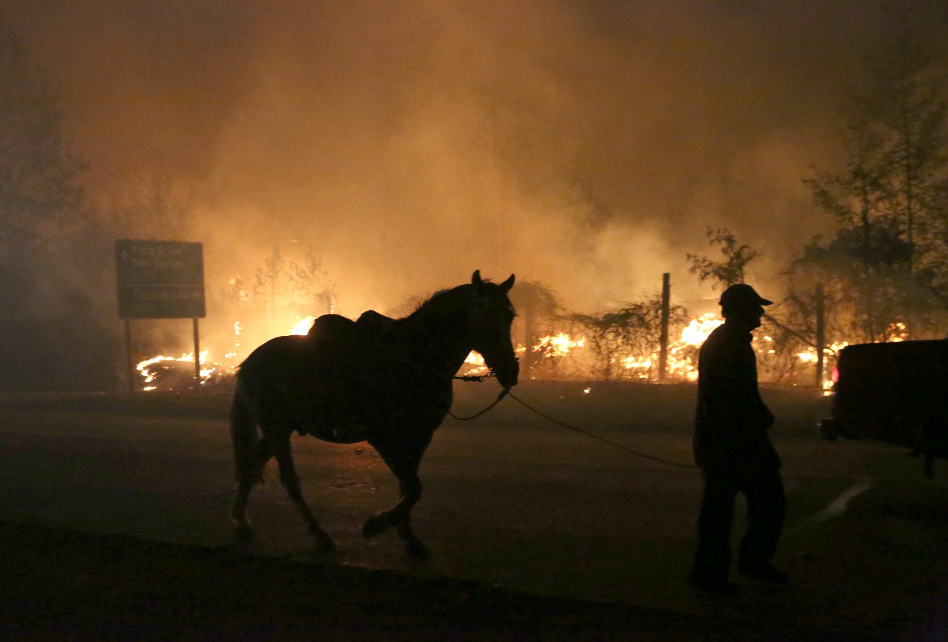 El fuego avanza sin control en Chile dejando a su paso siete muertos y miles de evacuados