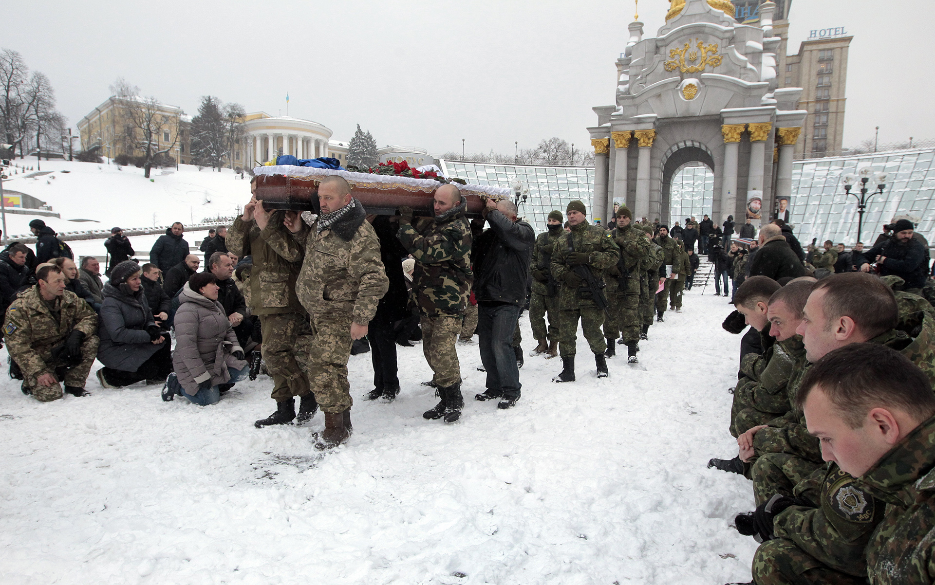 Los enfrentamientos en el este de Ucrania dejan más de diez muertos
