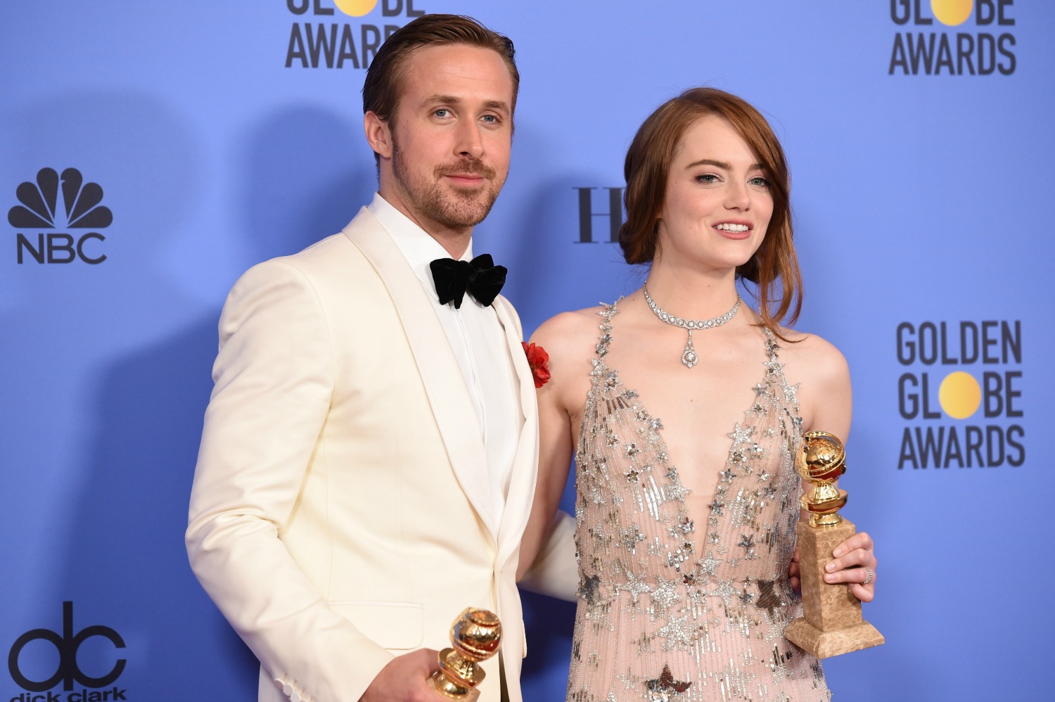 La comedia musical 'La La Land' arrasa en los Globos de Oro