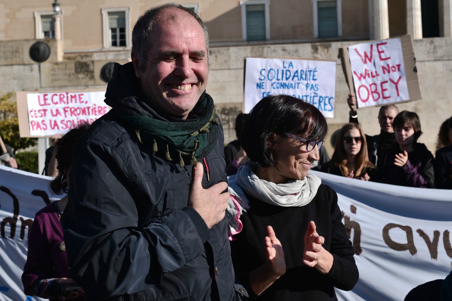 Los dos activistas vascos detenidos en Grecia podrán volver a casa