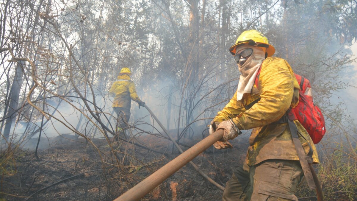 Más de 40 detenidos en Chile por los incendios que empiezan a remitir