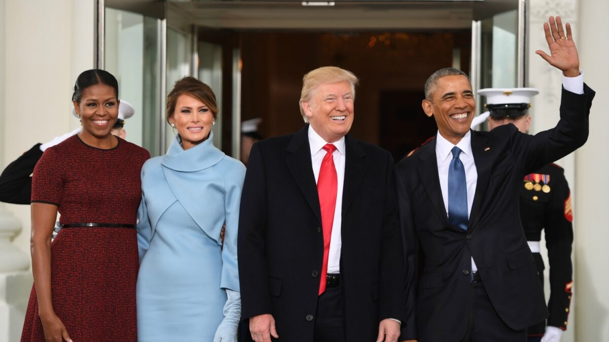 Los Trump visitan la Casa Blanca antes de la investidura