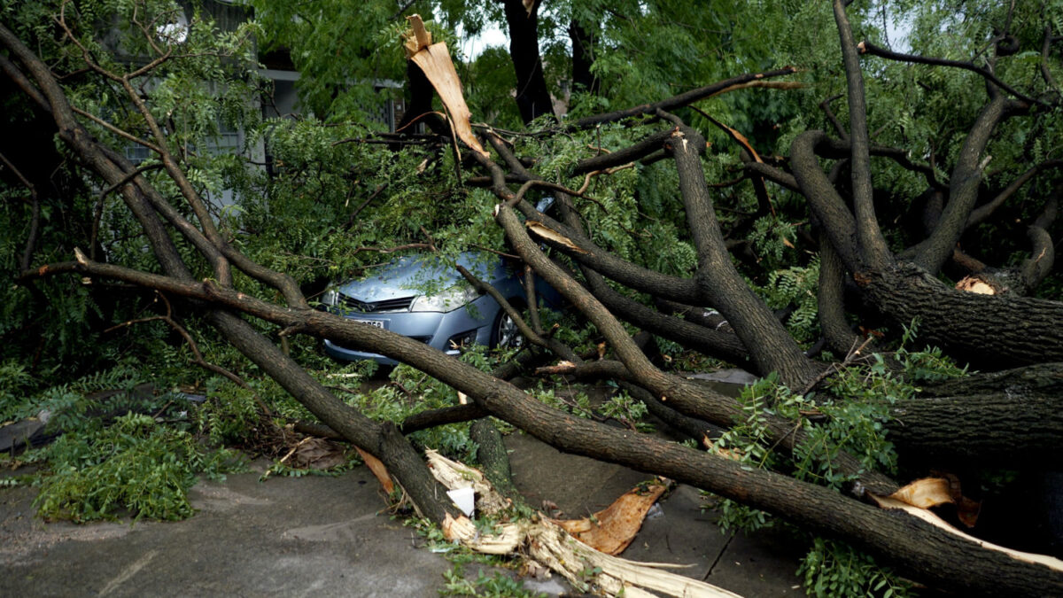 Alerta naranja en 11 de las 19 provincias de Uruguay por tormentas fuertes