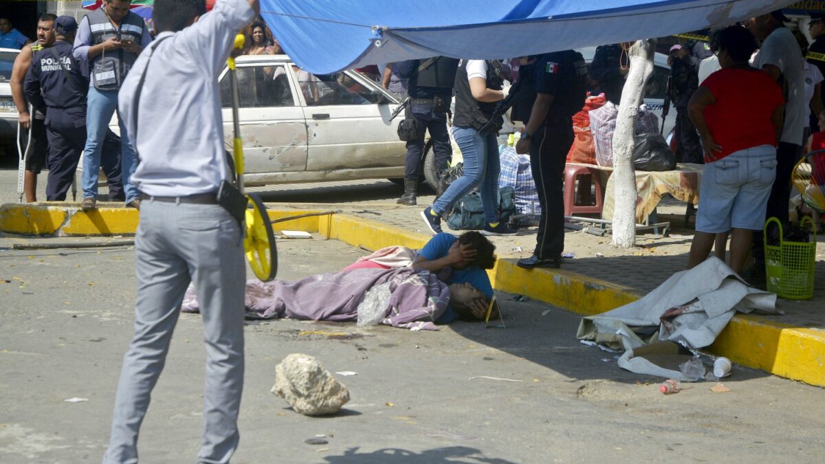 Un grupo armado asesina a seis personas en un mercado de Acapulco