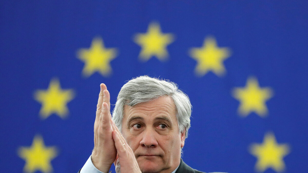 El conservador italiano Antonio Tajani, nuevo presidente del Parlamento Europeo