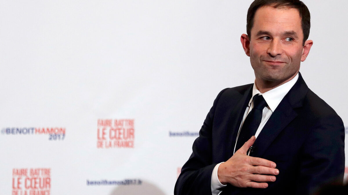 Benoît Hamon gana las primarias socialistas frente a Manuel Valls