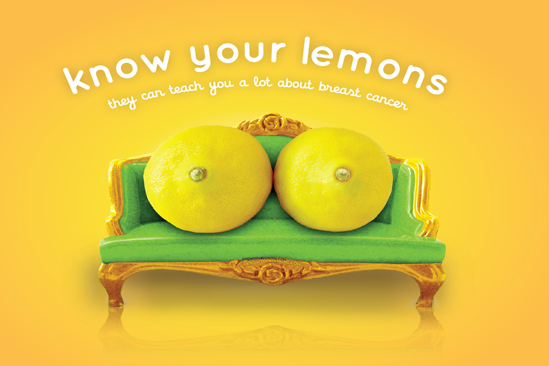 ‘Conoce tus limones’, la original campaña contra el cáncer de mama