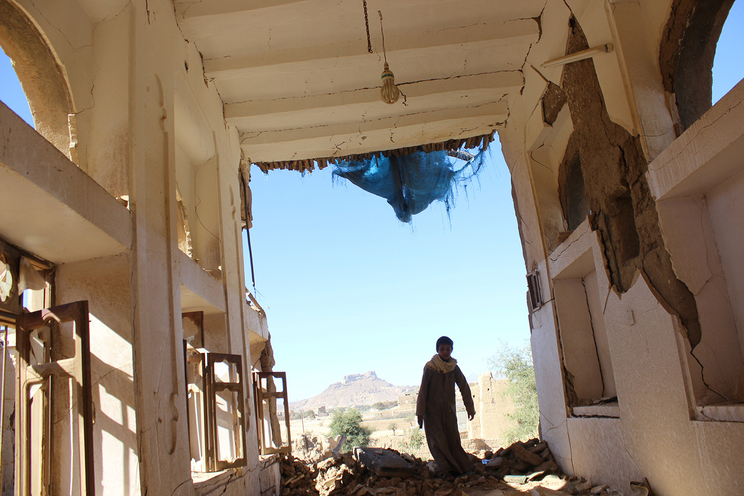 Cinco muertos en un ataque aéreo contra una escuela en Yemen