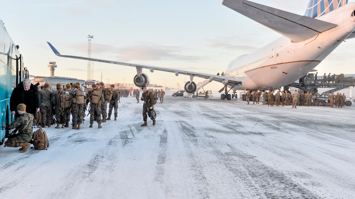 300 marines de EEUU desembarcan en Noruega por primera vez desde la II Guerra Mundial