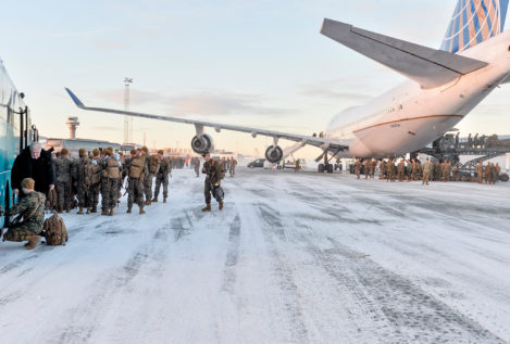 300 marines de EEUU desembarcan en Noruega por primera vez desde la II Guerra Mundial