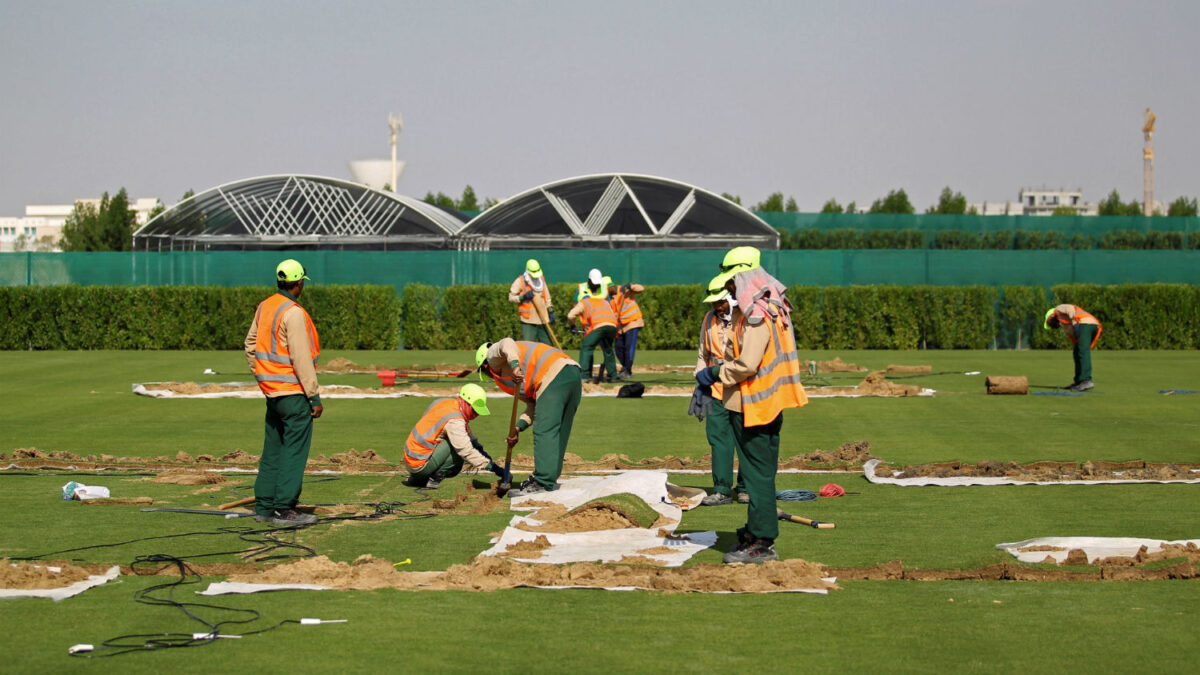 Muere un hombre en la construcción del estadio del Mundial de 2022 en Qatar