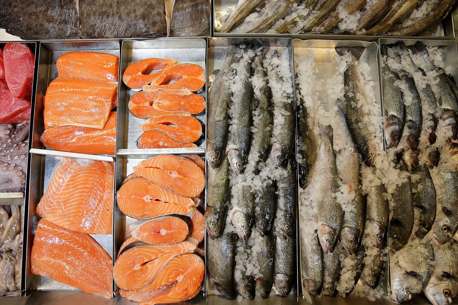 El buen pescado, si fresco, dos veces bueno. (Foto: Maxim Zemeyev / Reuters)