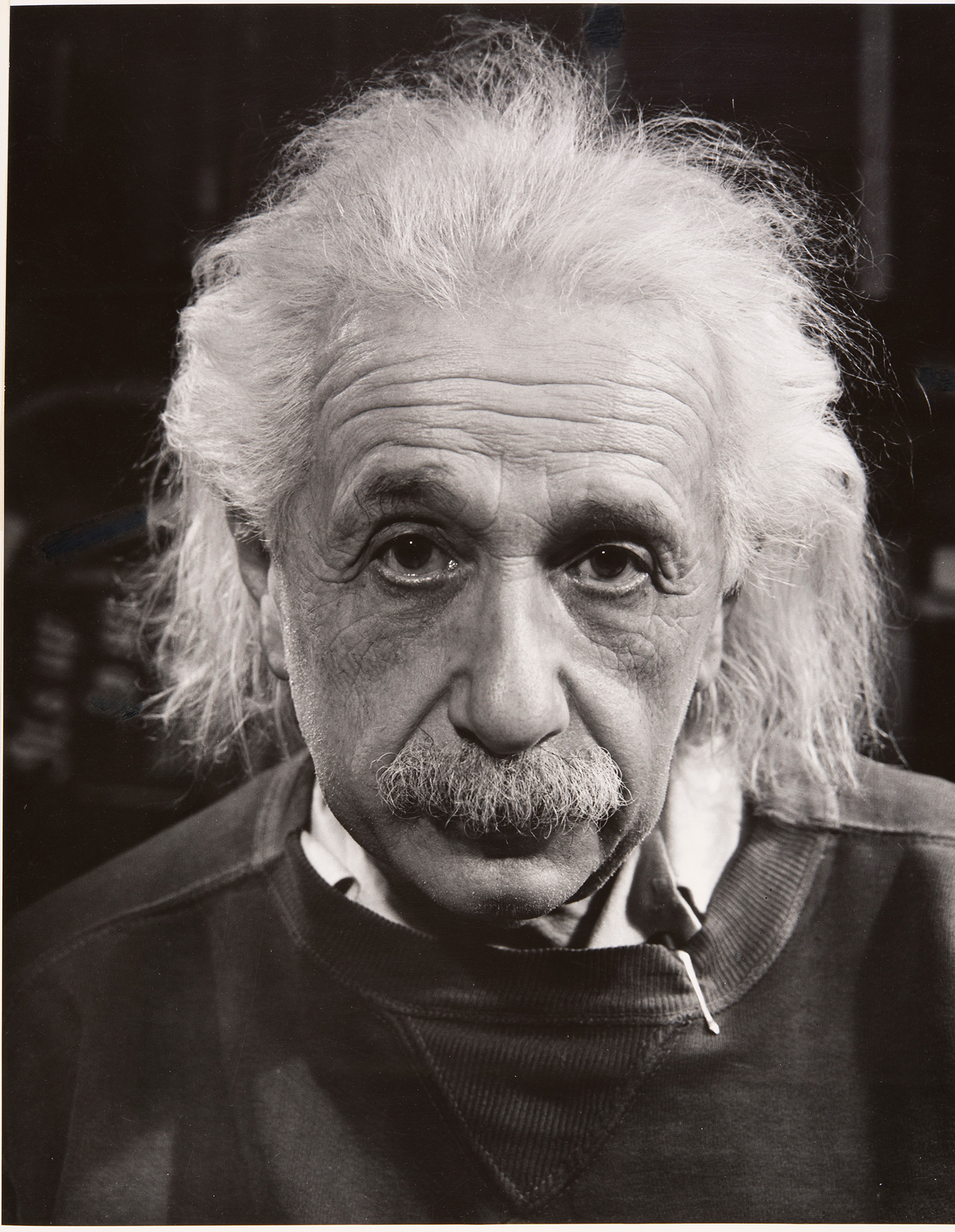 Albert Einstein. 1947. (Foto: Philippe Halsman Archive / Magnum Photos)