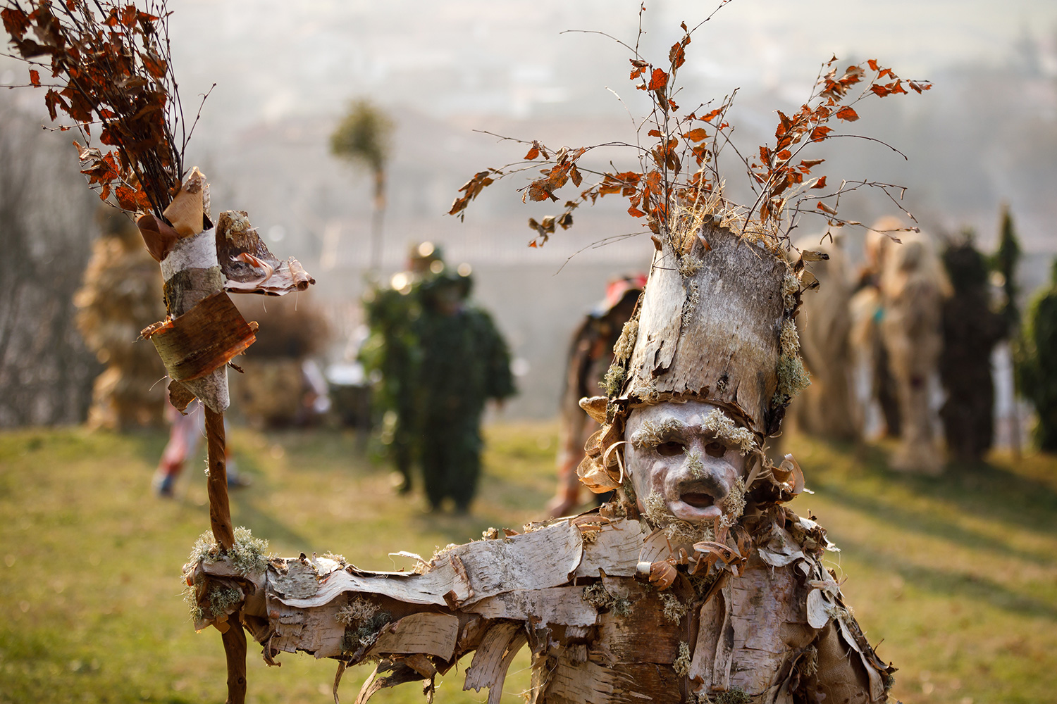 Los ‘vijaneros’ reviven un ancestral festival cántabro