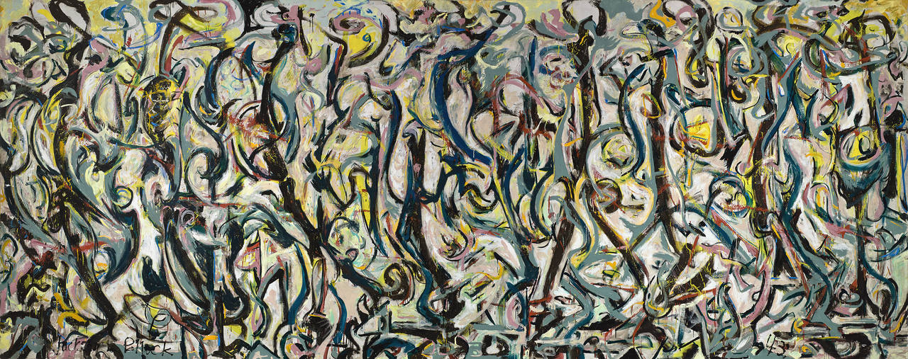 Jackson Pollock. Mural, 1943. (Foto: The Pollock-Krasner Foundation)