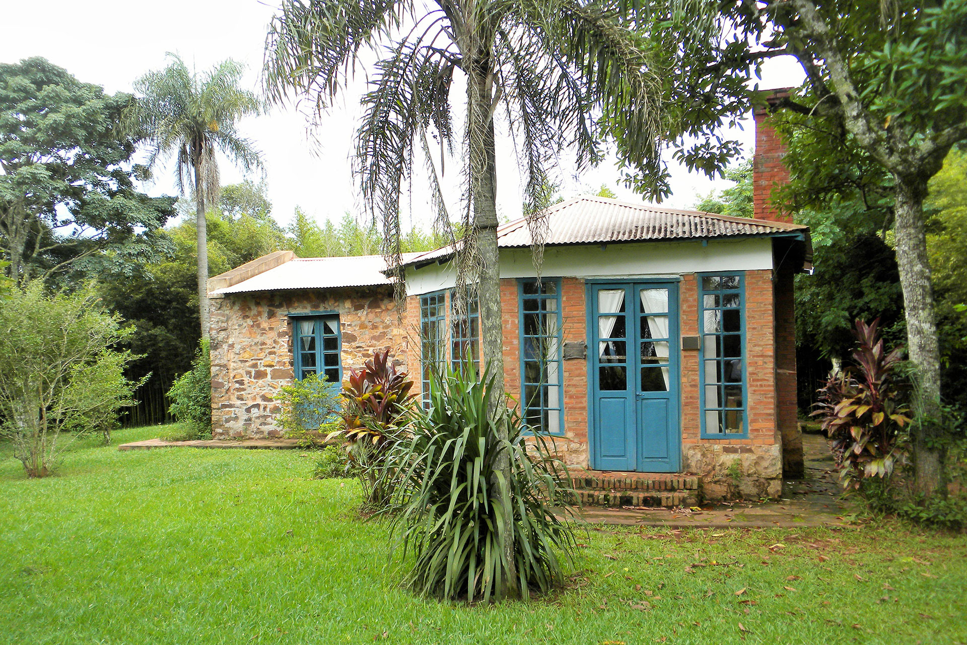 La casa que construyó en Misiones es hoy en día un museo de su obra y su vida en el campo.