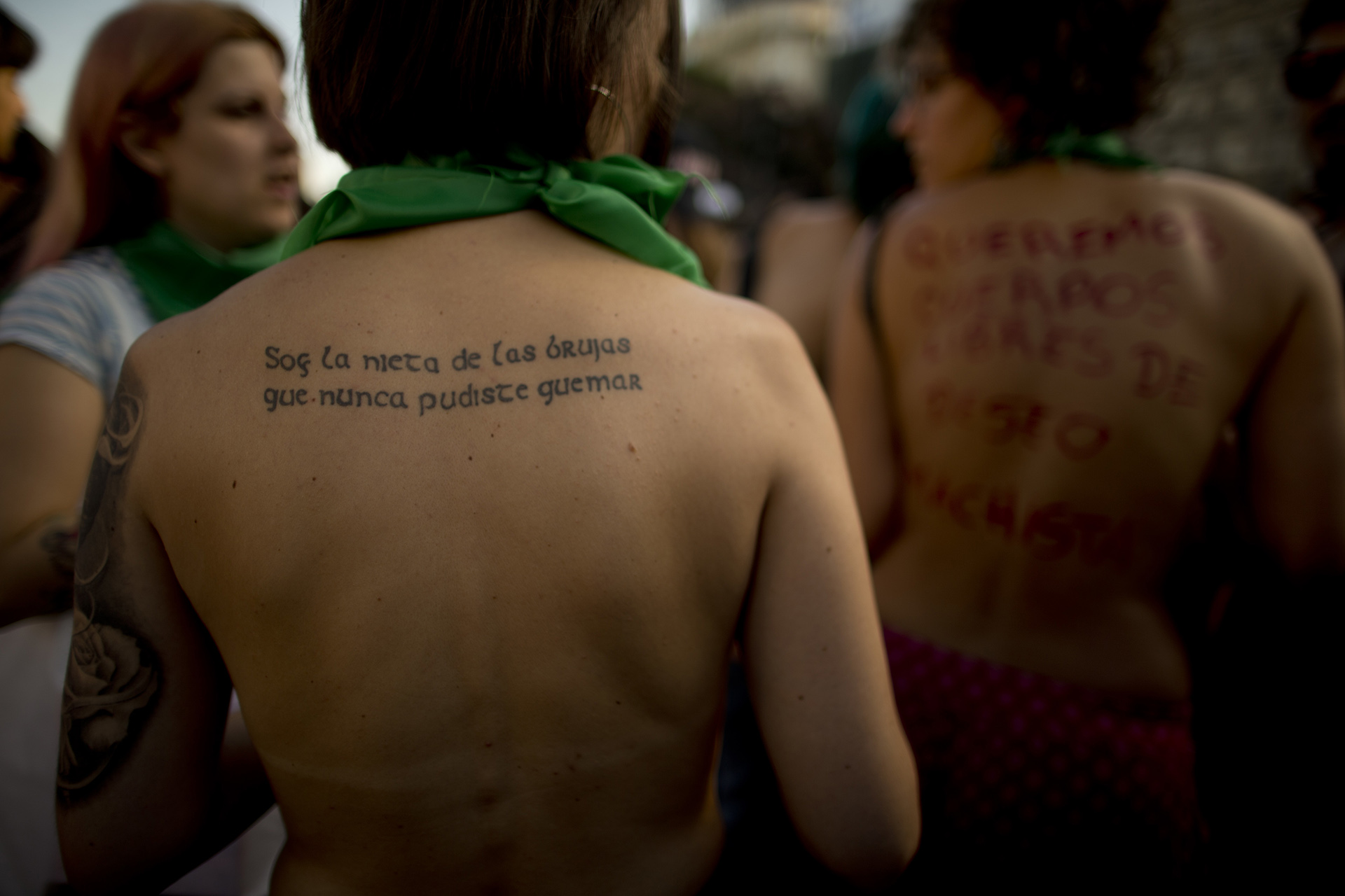 El ‘tetazo’ que ha unido a cientos de mujeres argentinas