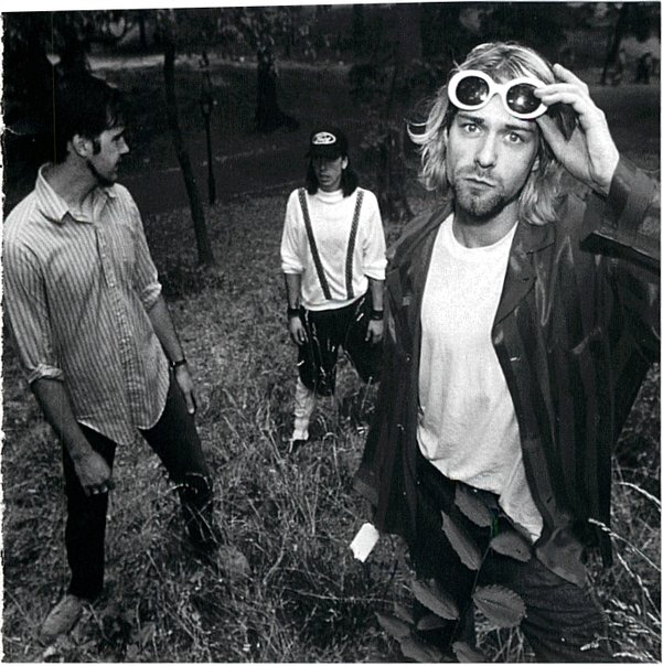 Kurt Cobain con Nirvana
