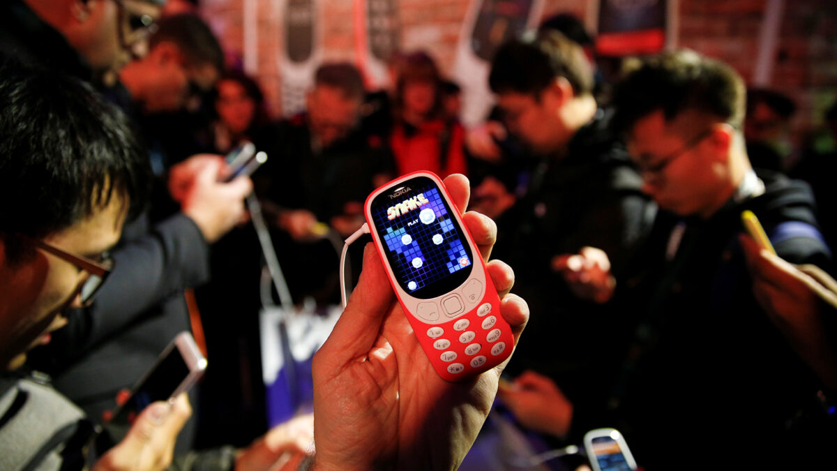 Nokia y su modelo ‘vintage’ arrasan en Barcelona