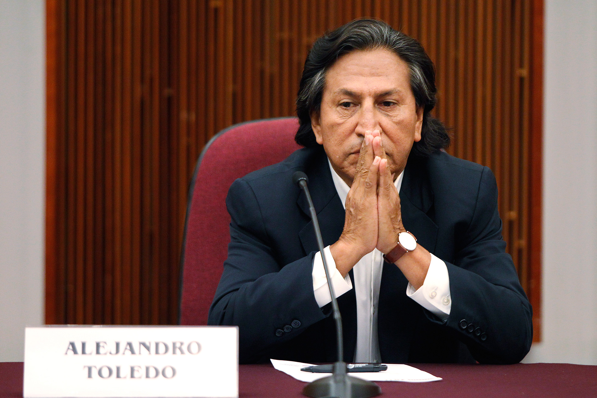 Ordenan detener al expresidente peruano Alejandro Toledo por los sobornos de Odebrecht