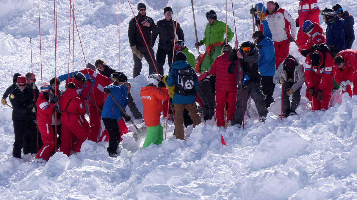 Varios fallecidos y desaparecidos en una avalancha en los Alpes franceses