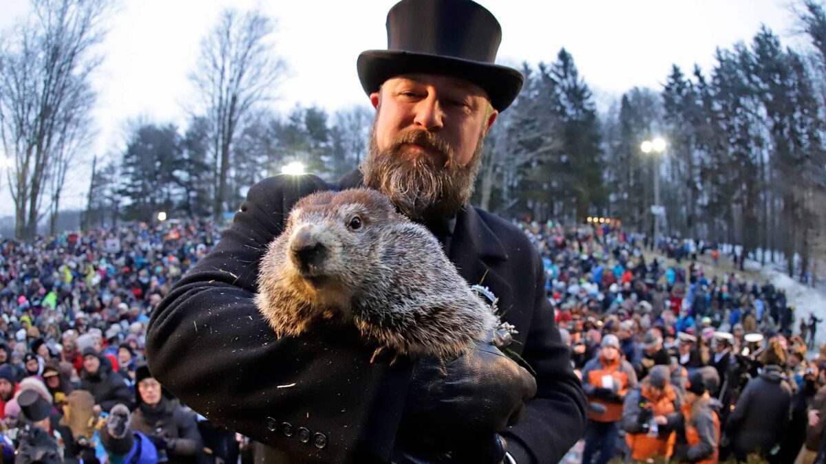 El día de la marmota está aquí otra vez