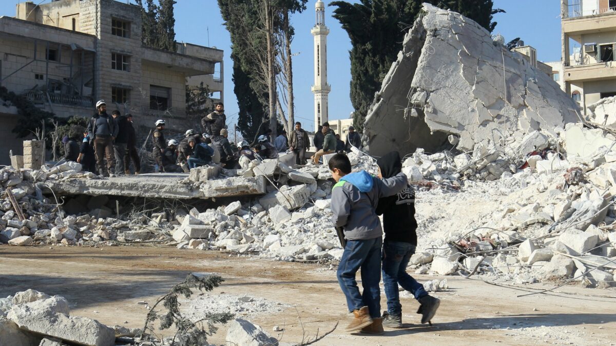 Un bombardeo deja al menos 10 civiles muertos en Siria