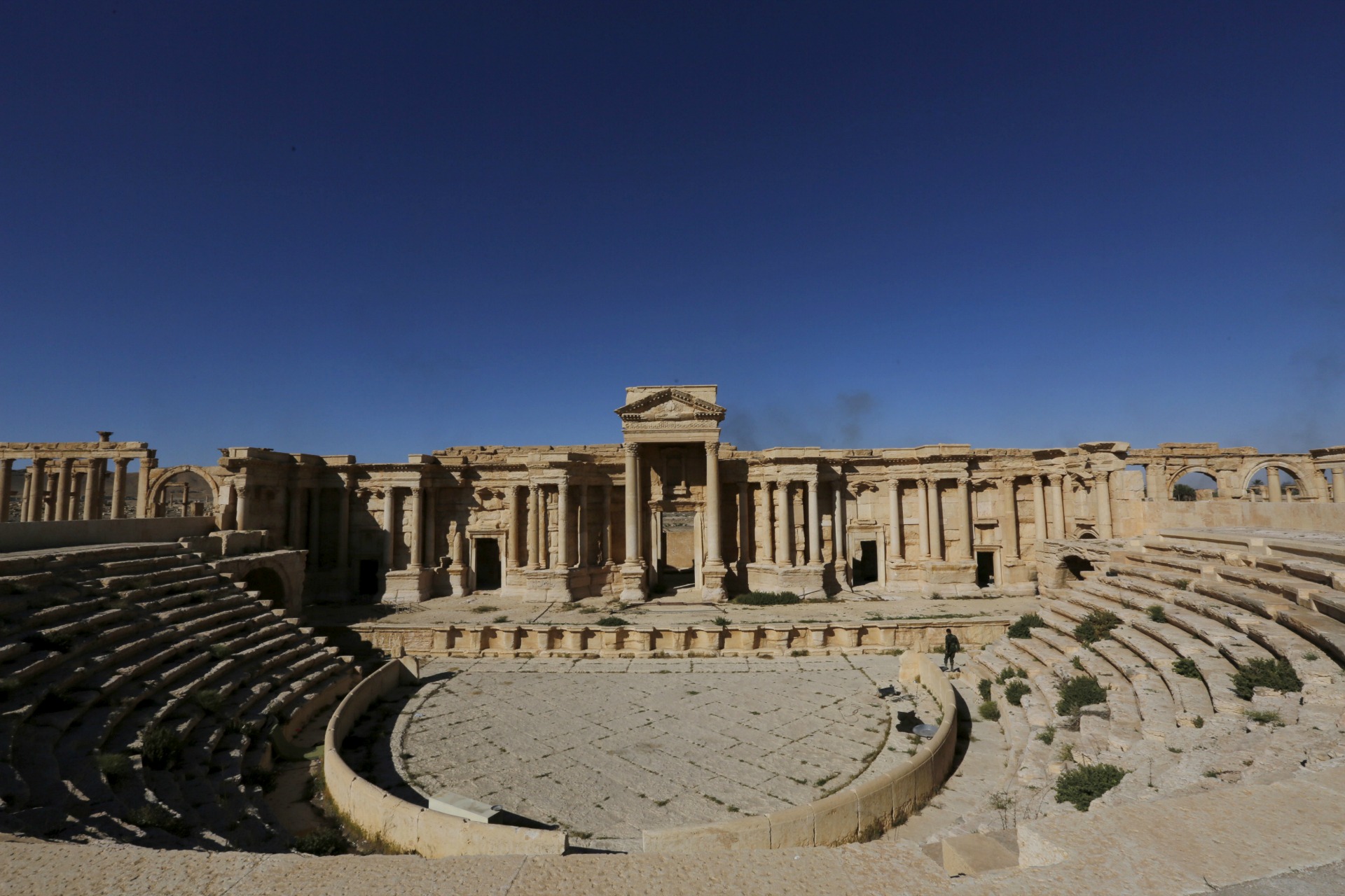 El vídeo de la destrucción de Palmira