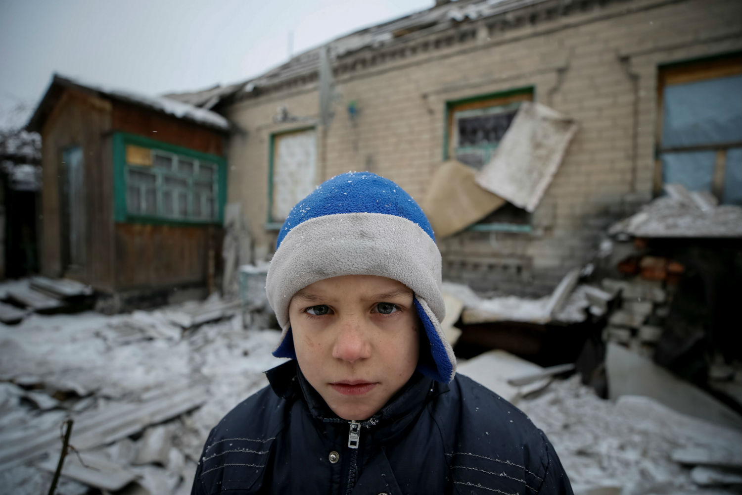 En Ucrania un millón de niños necesita ayuda humanitaria urgente