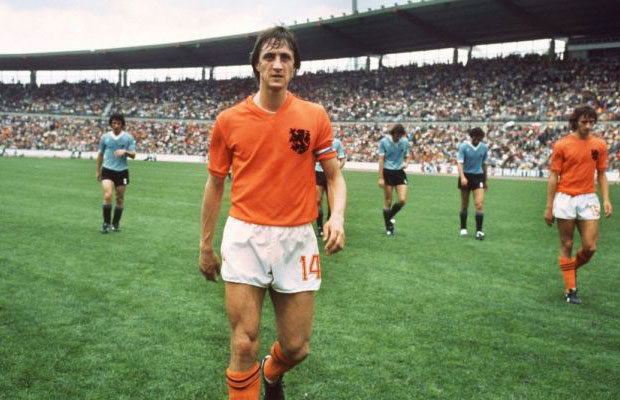 Johan Cruyff llevó a la selección holandesa a lo más alto. | Foto: Nazionale Calcio / Flickr