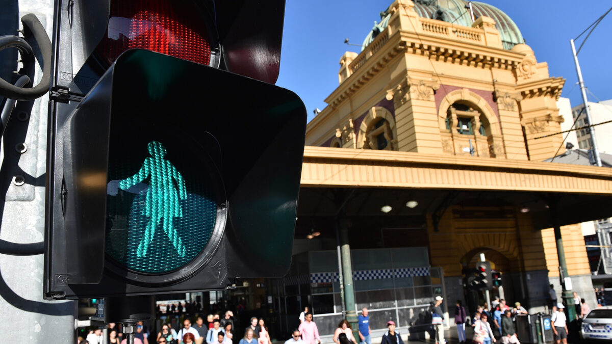 Debate en Australia por semáforos con figuras femeninas