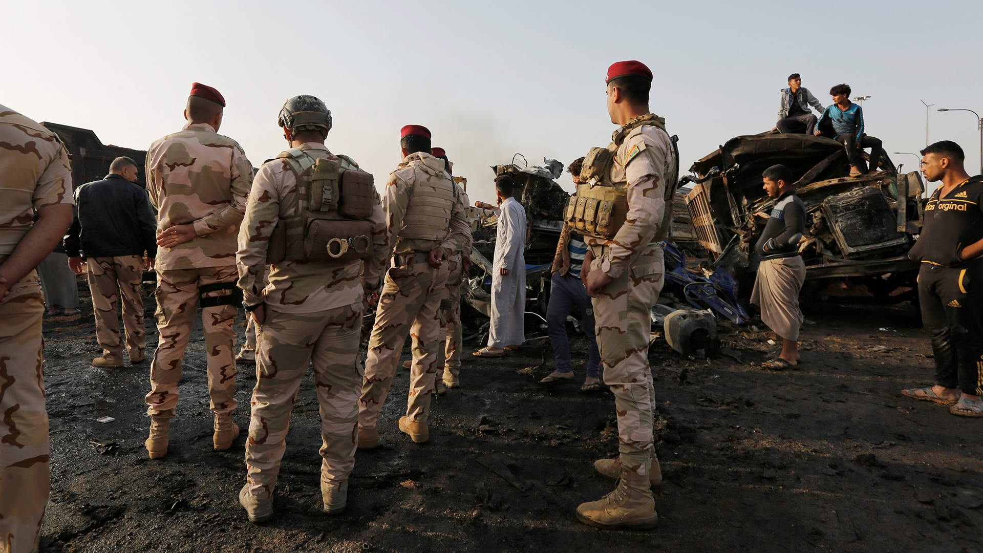 Al menos 15 muertos en un atentado al sur de Bagdad antes de la llegada de Guterres