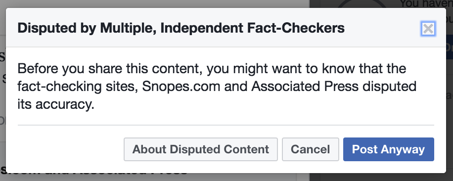 Así es como Facebook quiere parar las noticias falsas