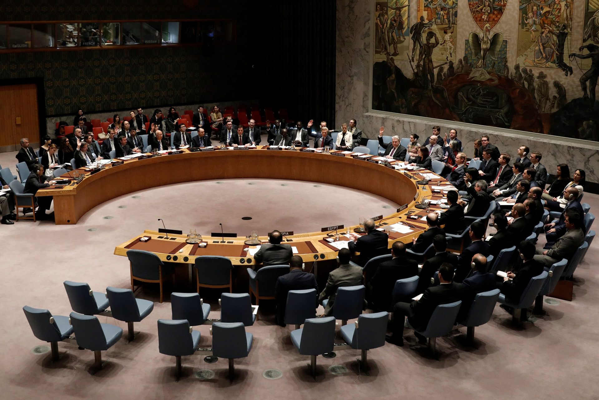Rusia y China vetan un proyecto de resolución de la ONU para sancionar al gobierno sirio