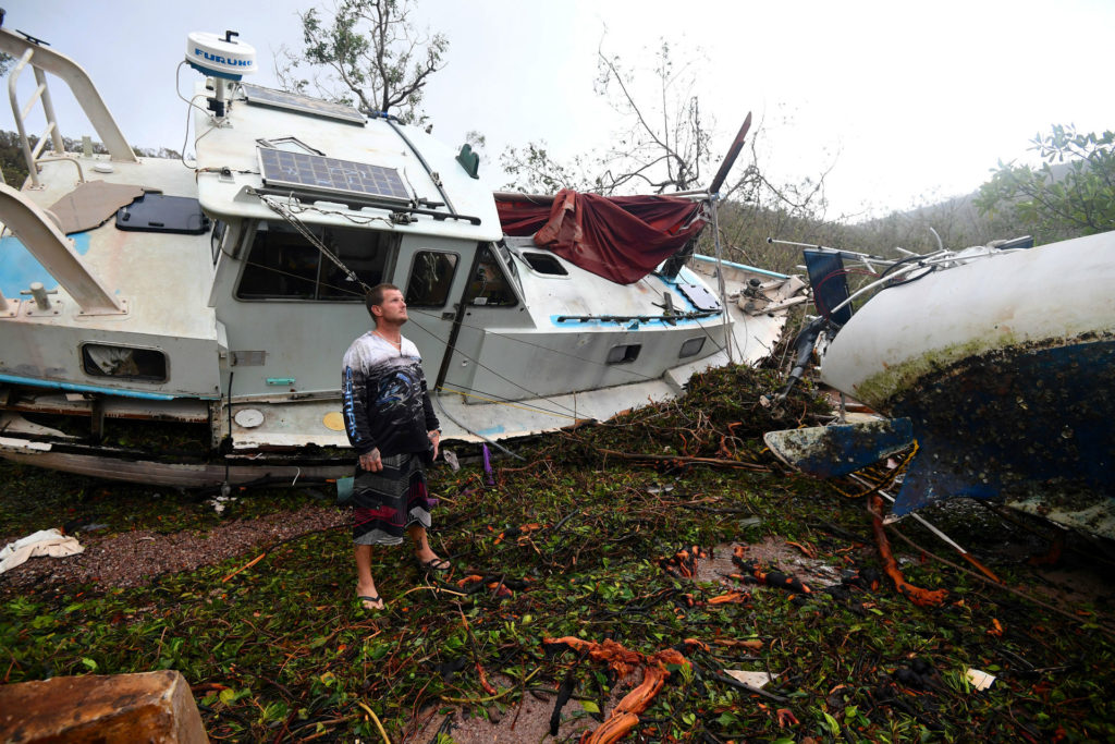El ciclón Debbie no dejó fallecidos ni daños graves en su paso por Australia 1