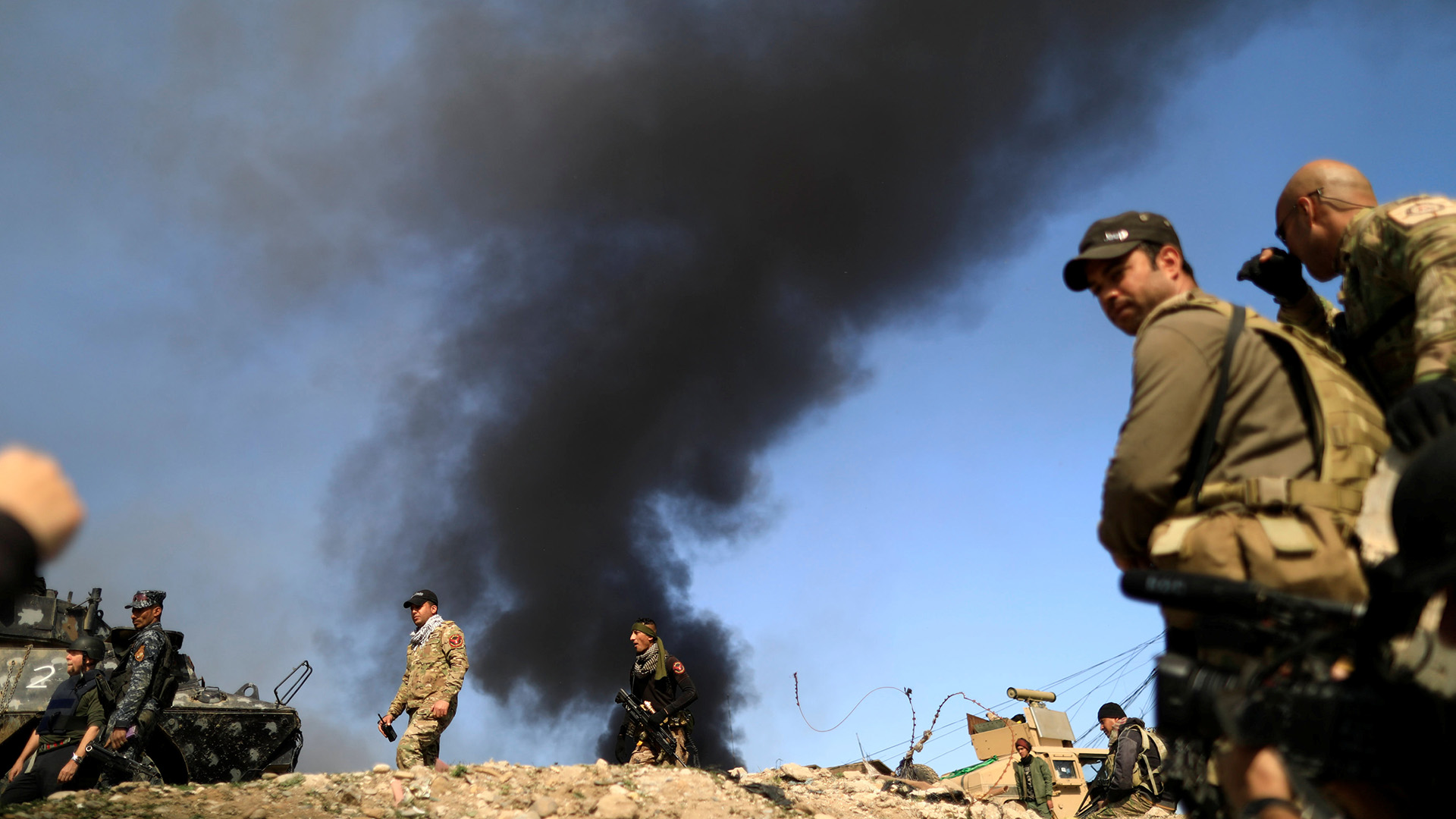 El Comité Internacional de Cruz Roja denuncia el uso de armas químicas en la ofensiva de Mosul