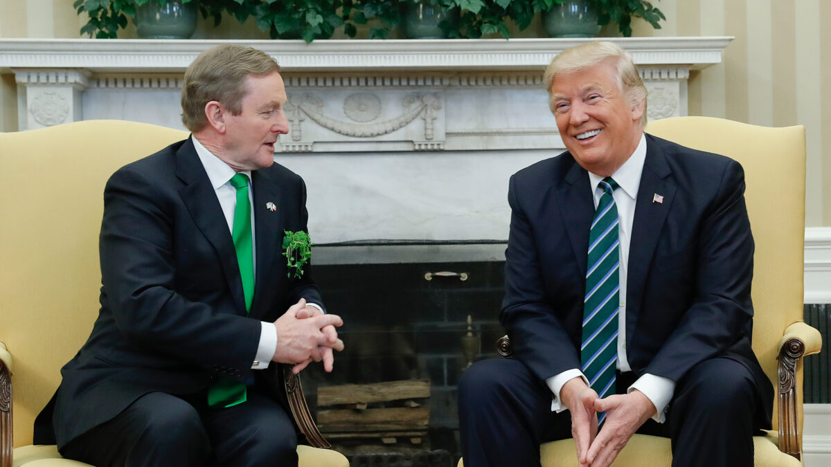 El primer ministro de Irlanda pide a Trump que ayude a los indocumentados irlandeses en EEUU