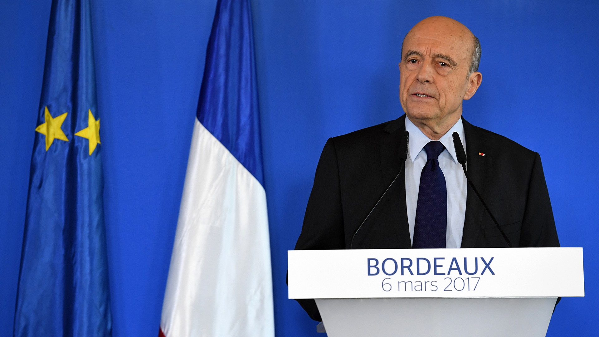 Juppé anuncia que no será candidato a la presidencia de Francia
