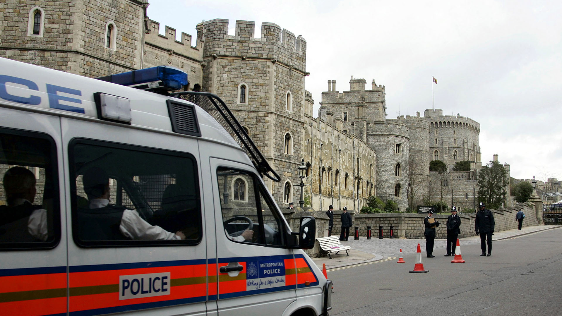 La Policía británica refuerza la seguridad del castillo de Windsor